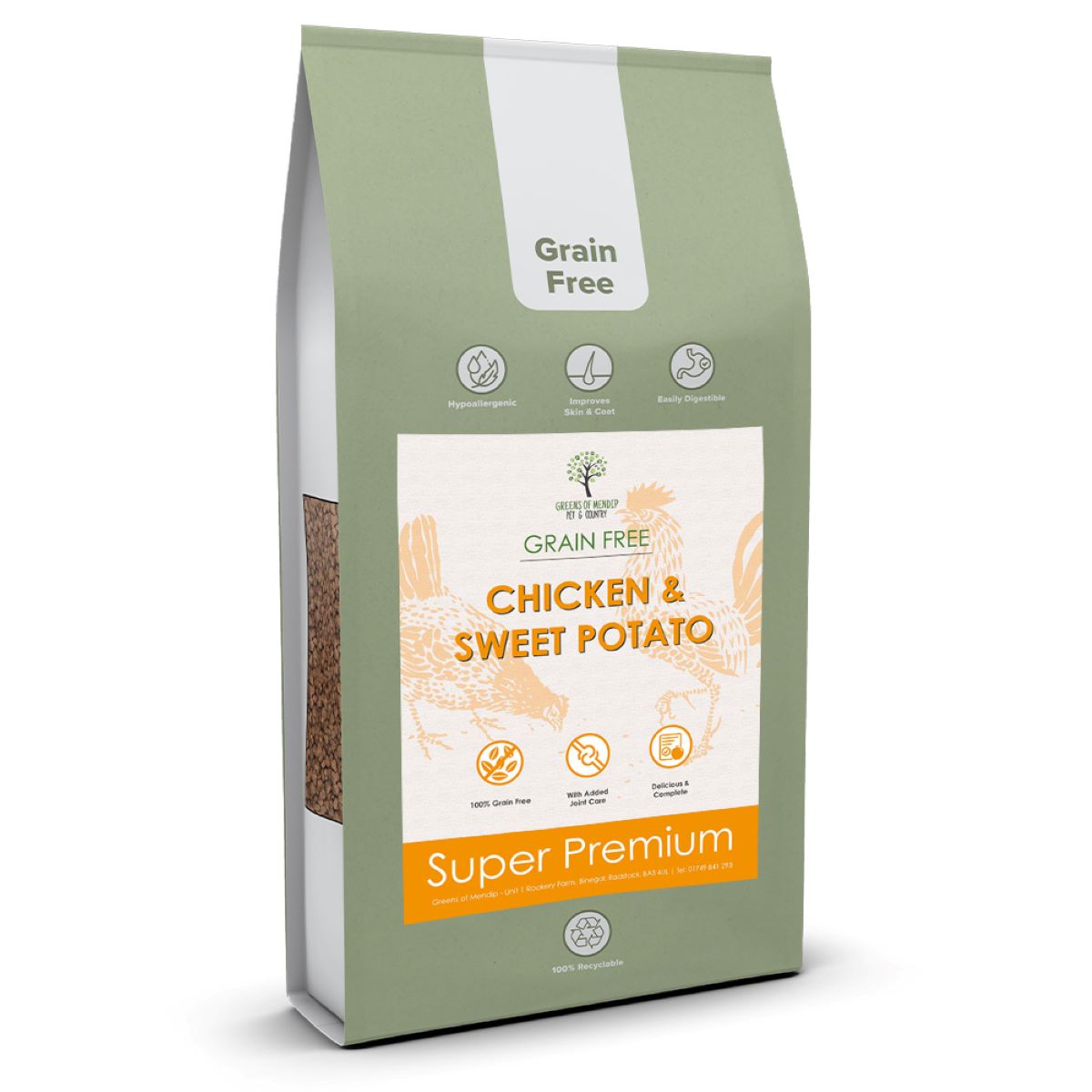 Grain Free Chicken and Sweet Potato 12kg