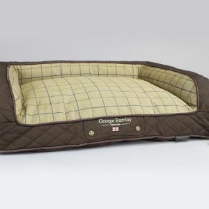 Country Sofa Bed - Chestnut Brown, Medium - 90 x 65 x 22cm
