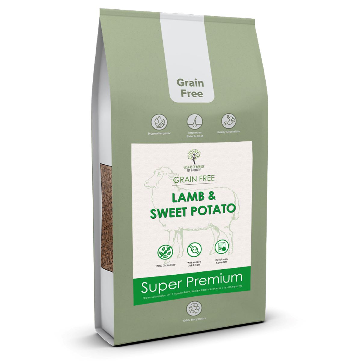 Grain Free Lamb and Sweet Potato 12kg