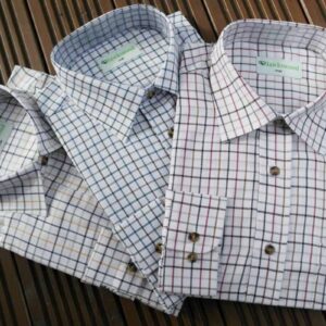 Hawksward Country Classics Mens Long Sleeve Check Shirts Tattersall