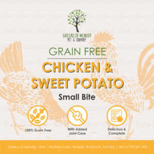 Grain Free Chicken and Sweet Potato Small Bite