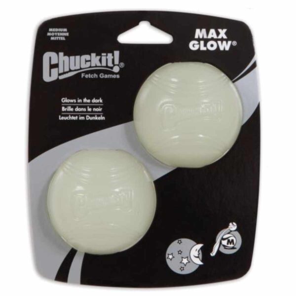 Chuckit Max Glow Medium – 2 Pack