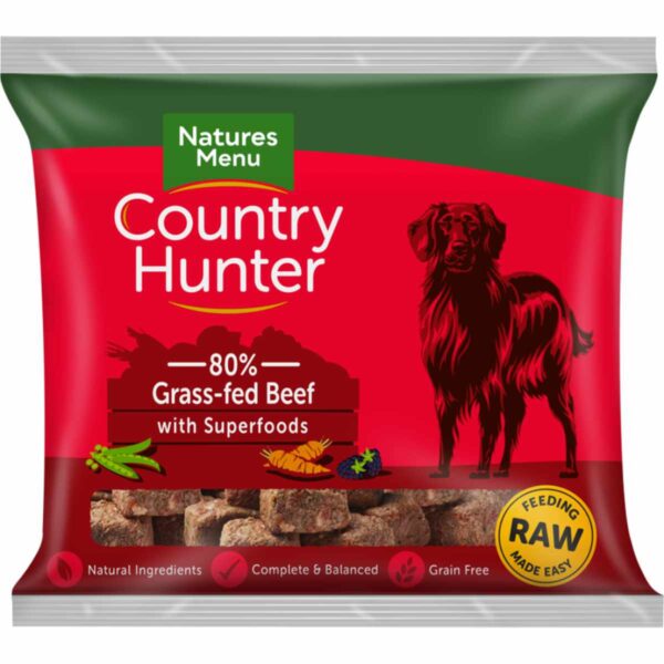 Natures Menu Country Hunter 80% Grass Fed Beef