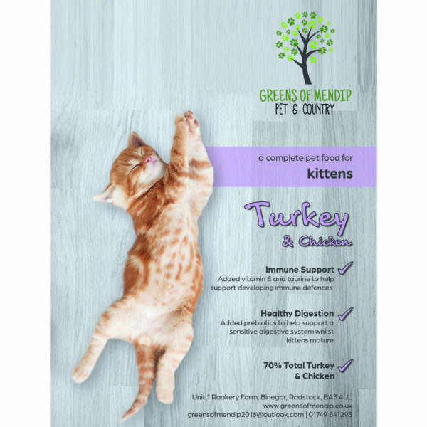 Kitten Turkey & Chicken