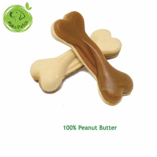 Peanut Butter Dual Bones Dog Treats