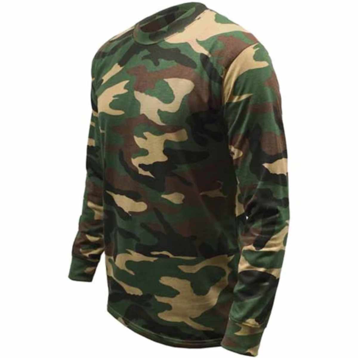 Game Woodland Camouflage Long Sleeve T-Shirt 2