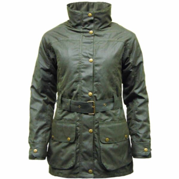Game Cantrell Padded Antique Waxed Jacket 3