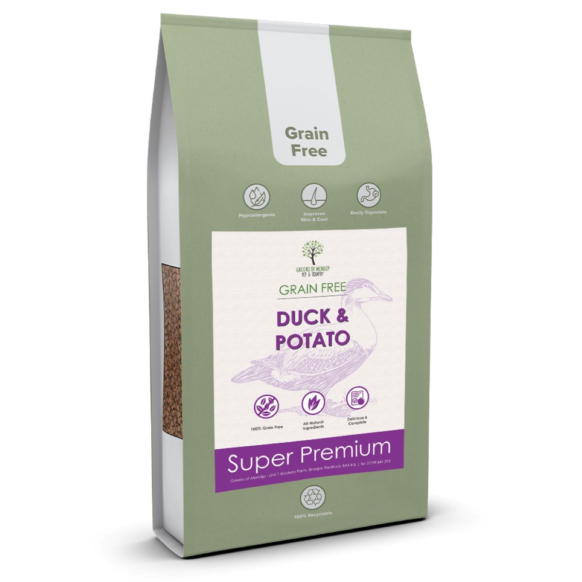 Grain Free Duck and Potato 12kg