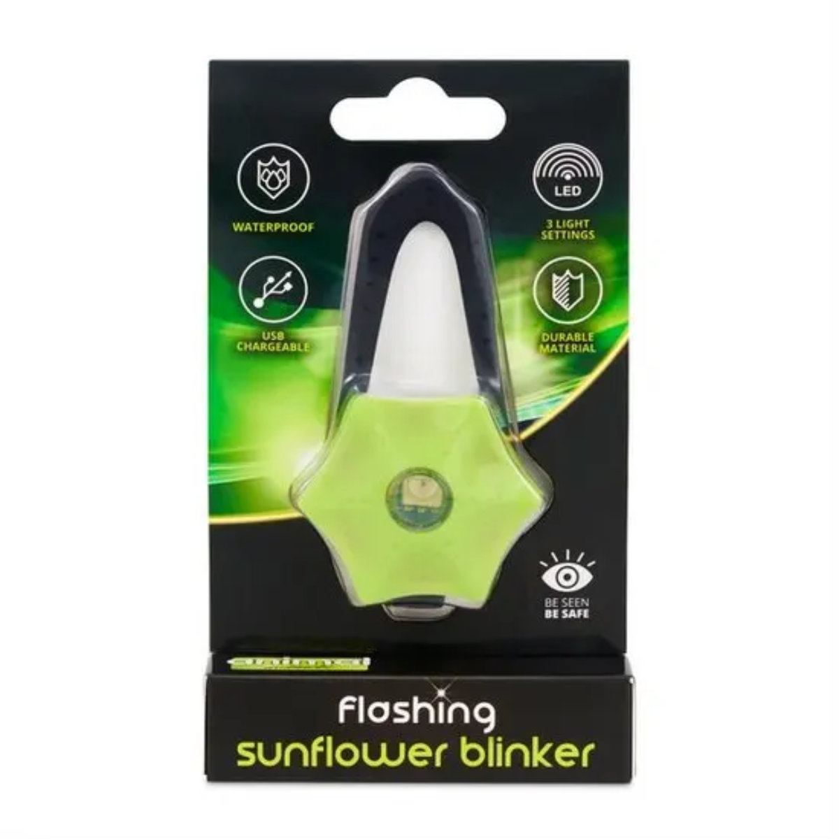 Flashing sunflower blinker